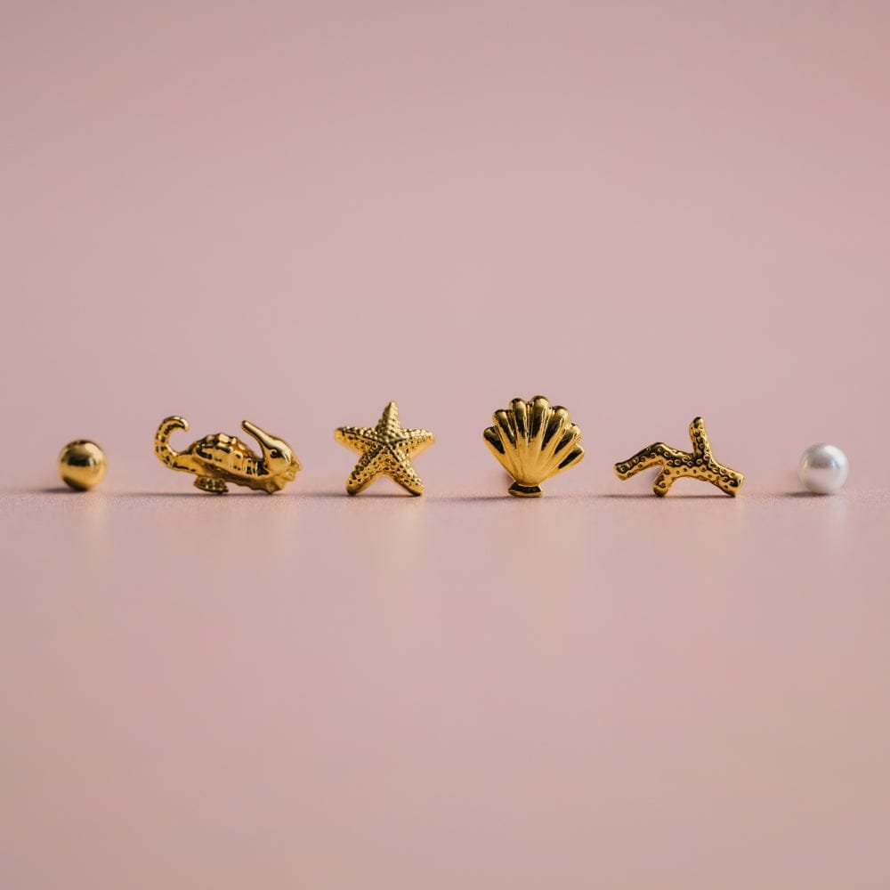 Mixed Seaside Ear Stacking Set - Image 3